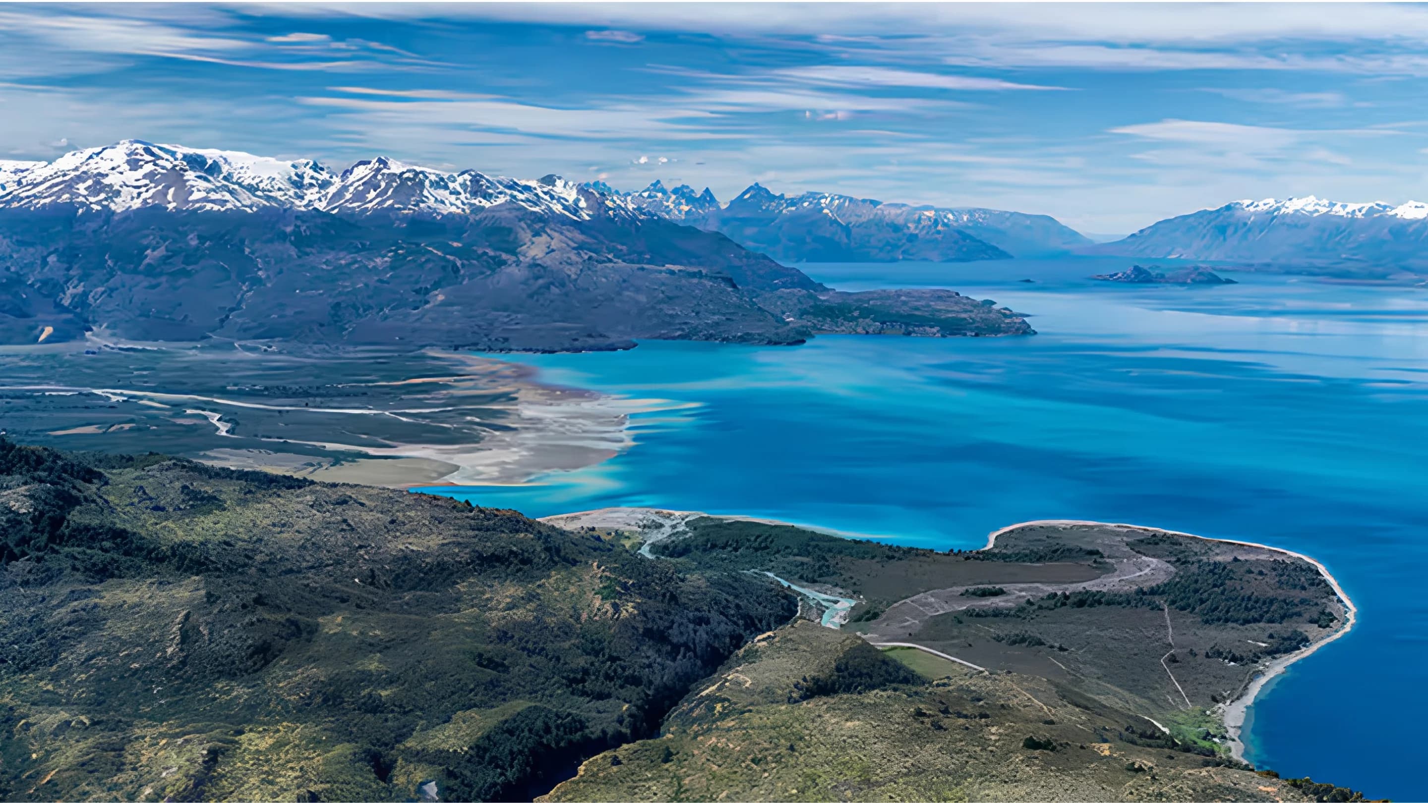 Frente del Glaciar San Rafael sobre la Laguna San Rafael, sector sur del Archipiélago de los Chonos
