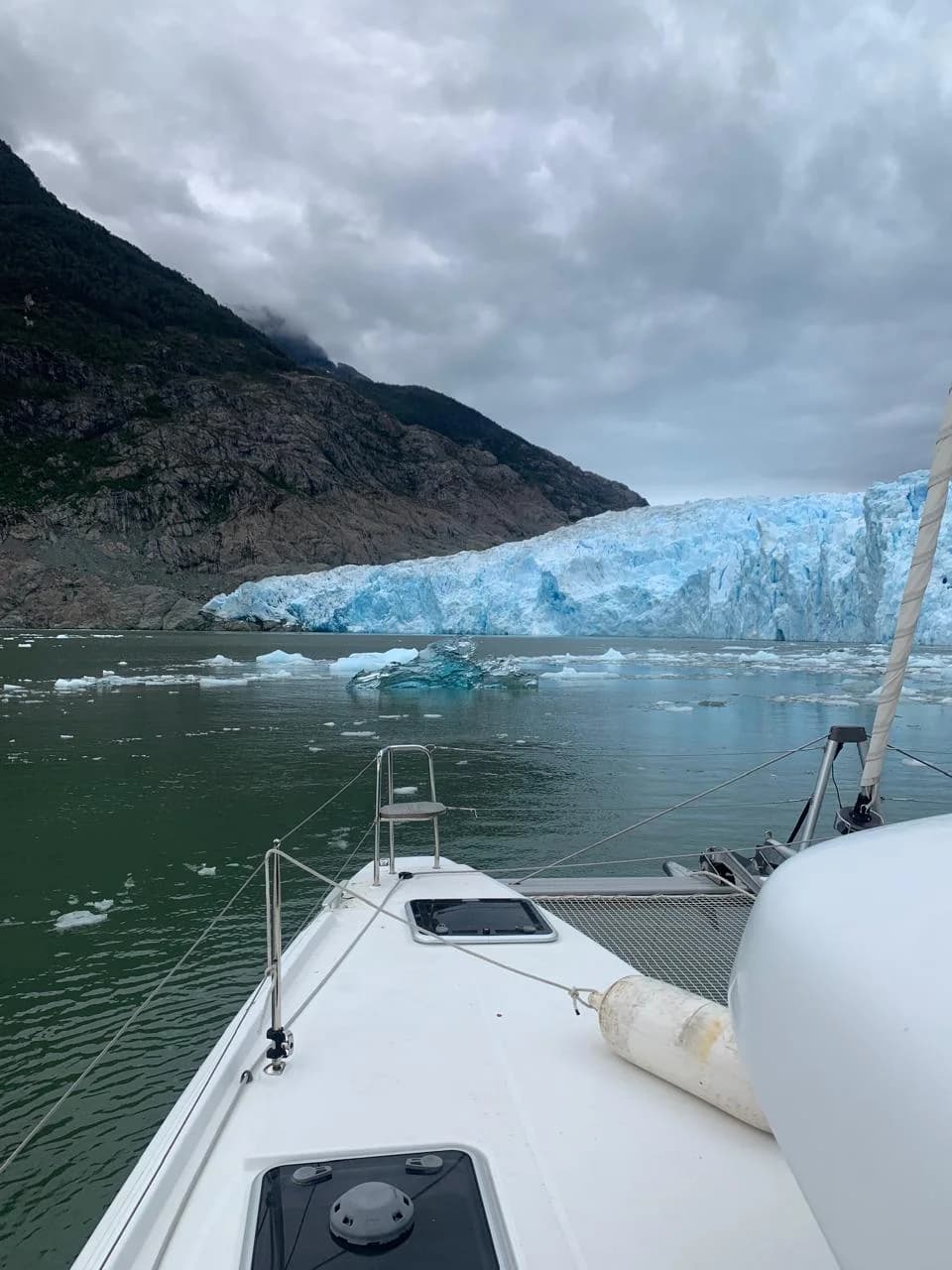 Laguna San Rafael con ventisquero al fondo, Aysén